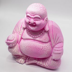 Laughing Buddha Lamp Dragonfruit - Round Stand