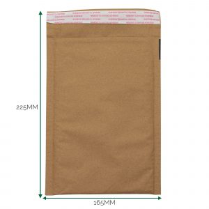 Kraft Padded Honeycomb Envelope (165x225+40mm)