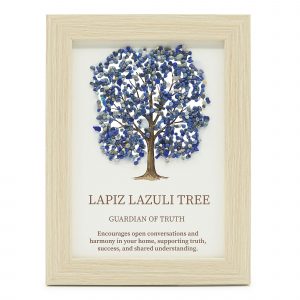 Gemstone Picture - Tree of Life - Lapiz (20x14.7x1cm)
