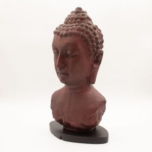 Buddha Bust Lamp Molton Lava - Oval stand