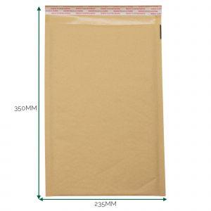 Kraft Padded Bubble Envelope (235x350+40mm)
