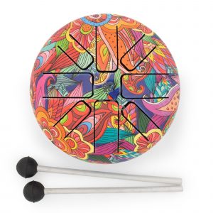 Small Hapi Drum Psychedelic- 13x9cm