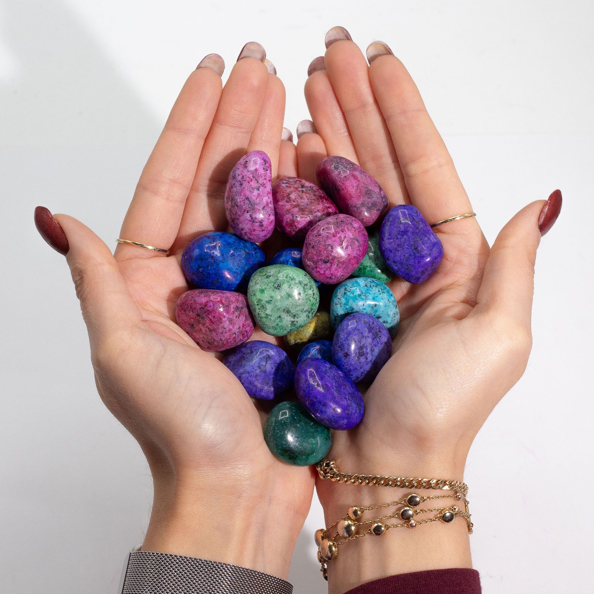 Bulk Treated Indian Dalmation- 1kg (aprox. 70 stones) 2 Bulk Treated Indian Dalmation- 1kg (aprox. 70 stones) - Image 2