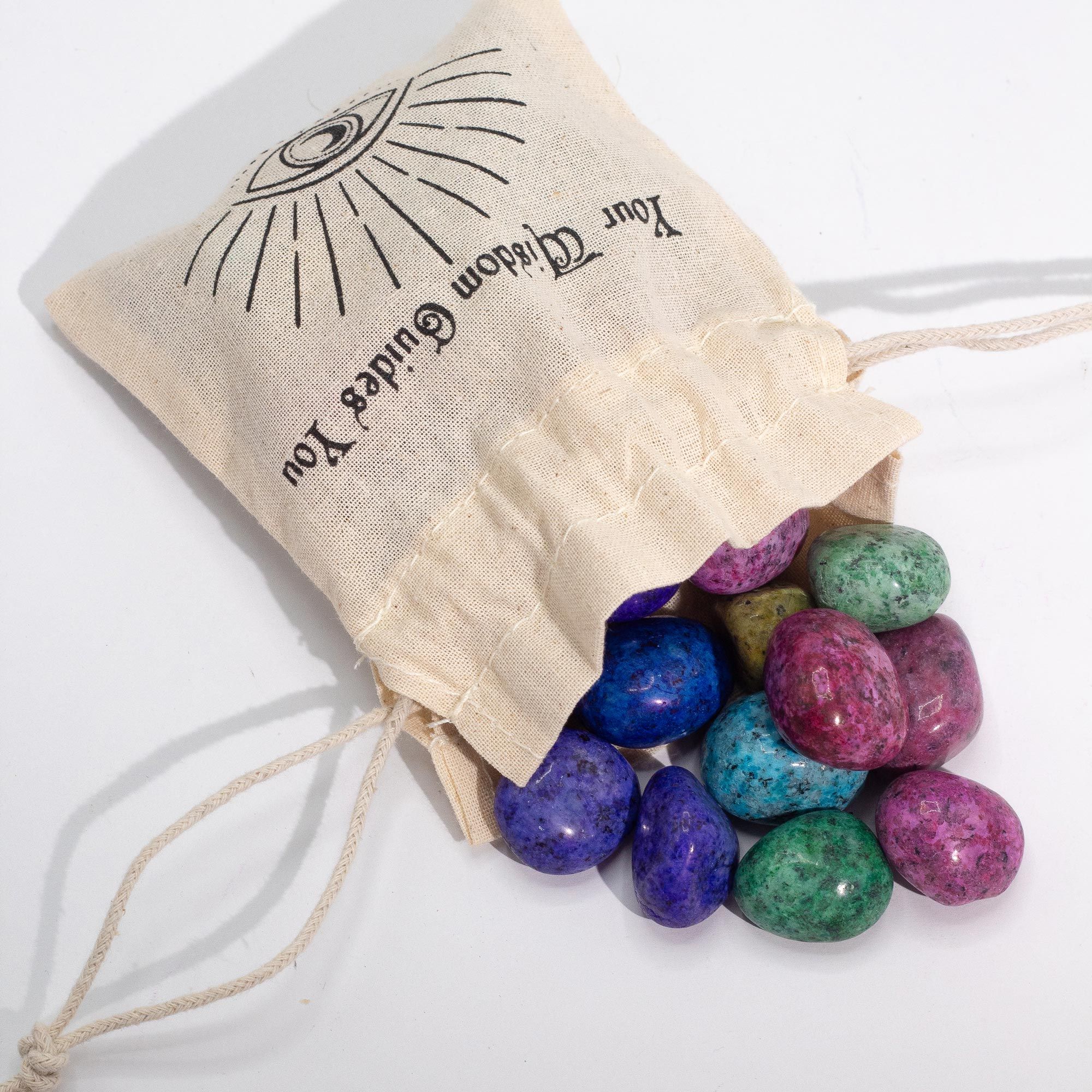 Bulk Treated Indian Dalmation- 1kg (aprox. 70 stones) 3 Bulk Treated Indian Dalmation- 1kg (aprox. 70 stones) - Image 3