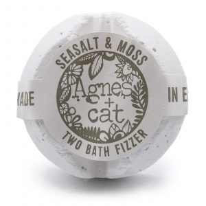 Agnes + Cat Bath Fizzer - Seasalt and Moss