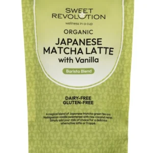 Organic Matcha Latte with Vanilla