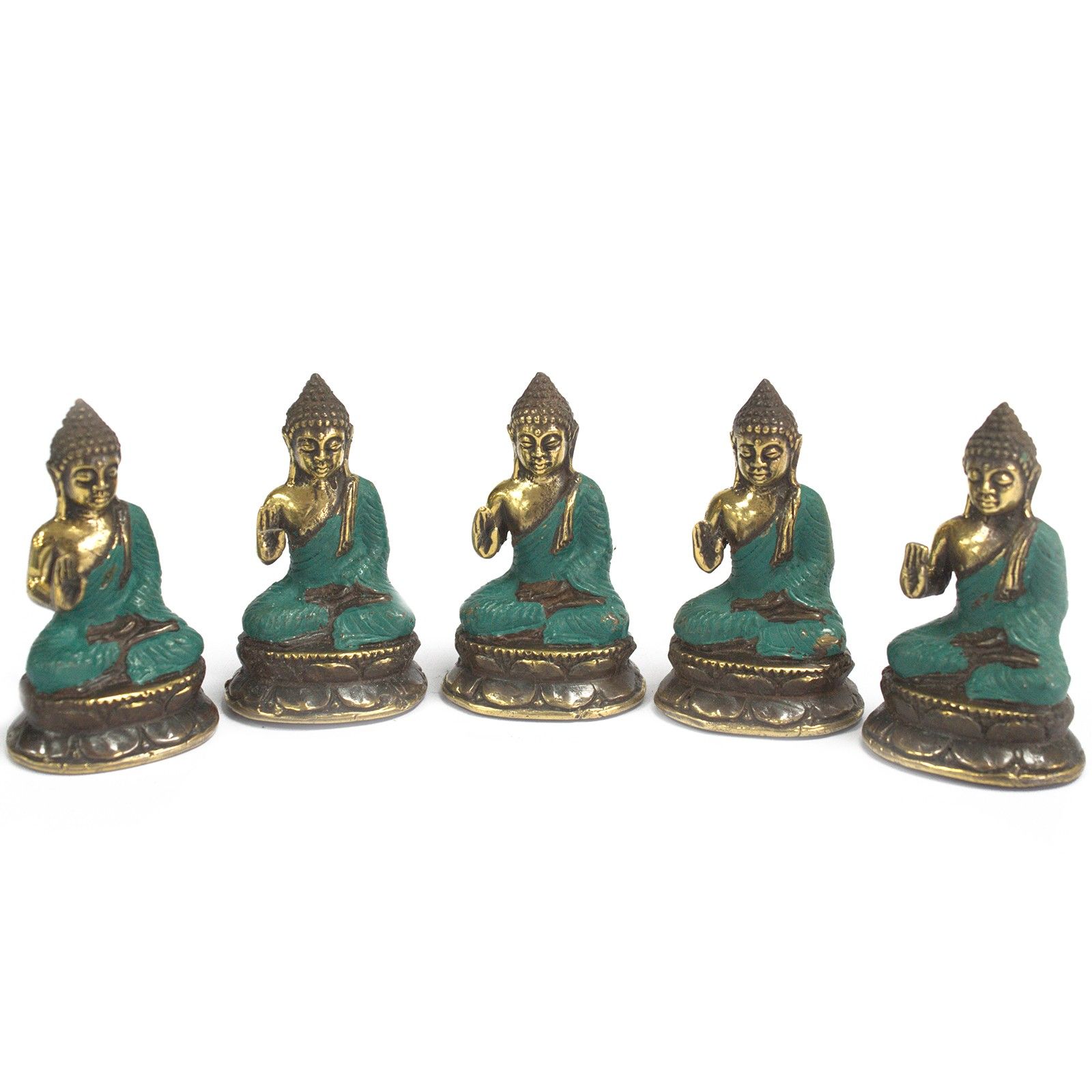 Mini Hand Up Sitting Buddha - Image 3