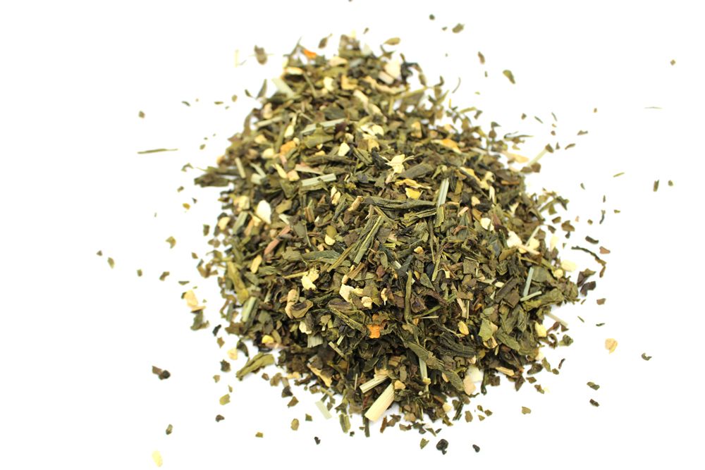 Eco Classic Green Tea with Lemon and Ginger 1Kg - Image 2