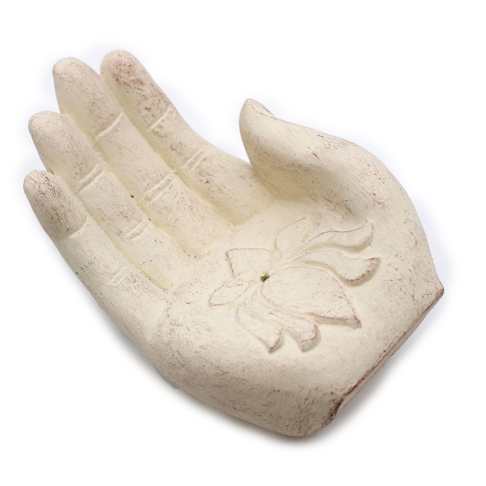 Hand Incense Burner - Lotus (white) - Image 6