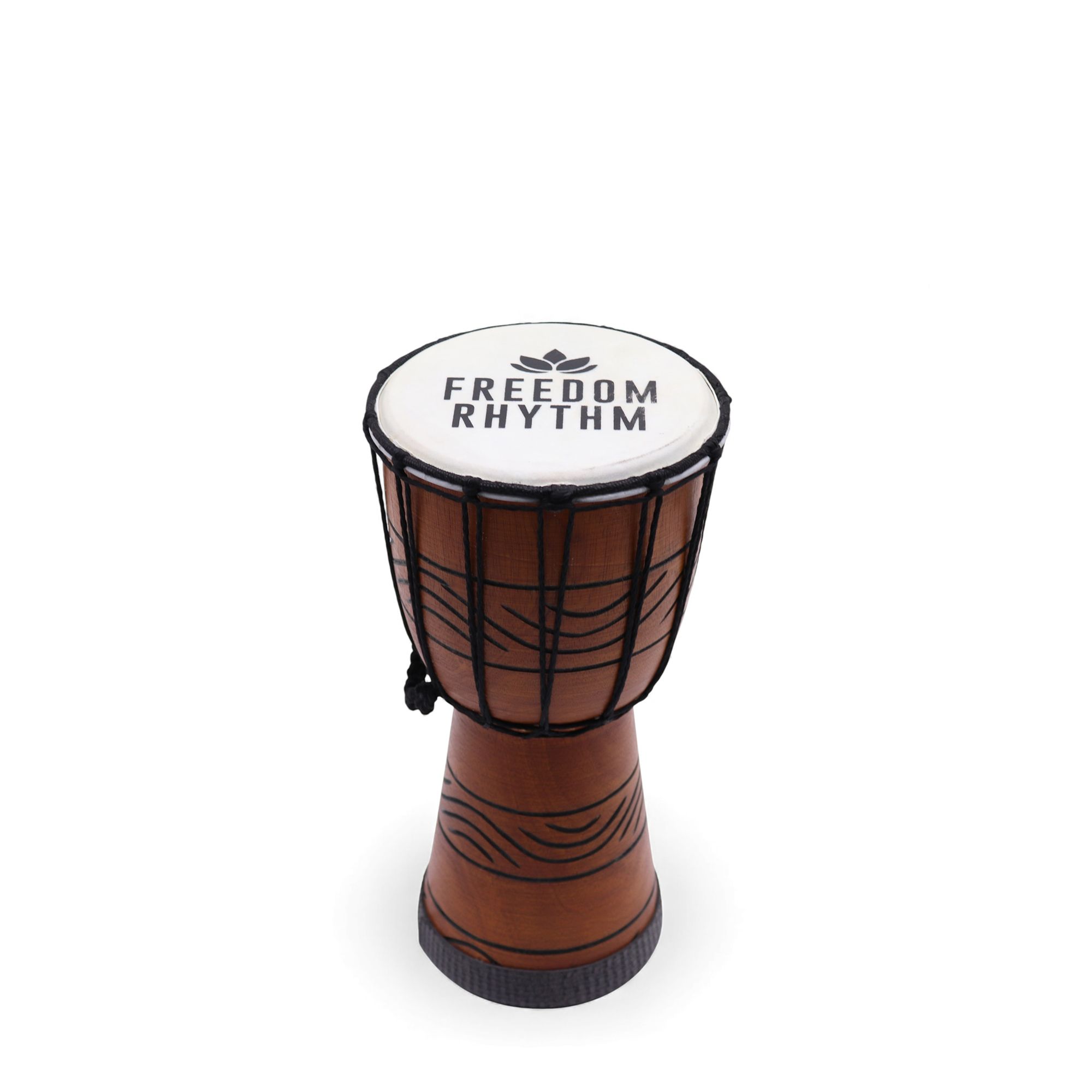 Small Pro Djembe Drum - Freedom Rhythm (high) - Small 30cm (15cm Dia) - Image 3