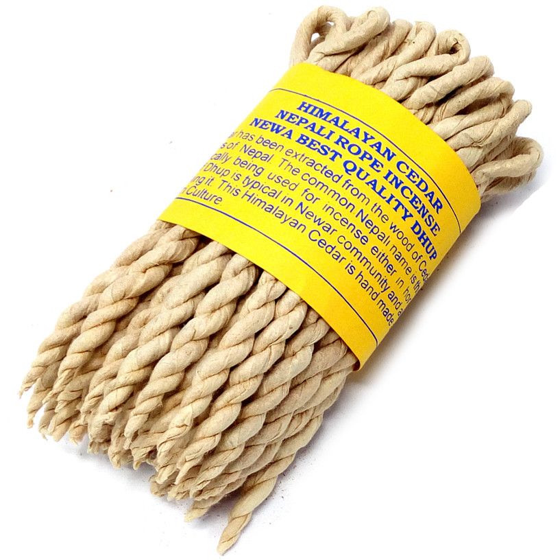 Pure Herbs Cedar Rope Incense - Image 4