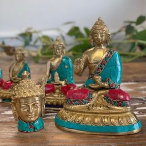 Brass Buddha Figures
