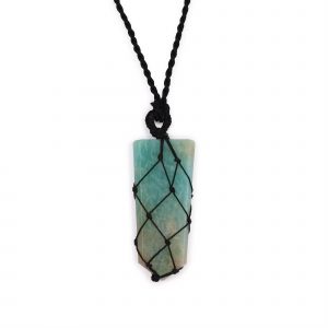 Laced Gemstone Pendants