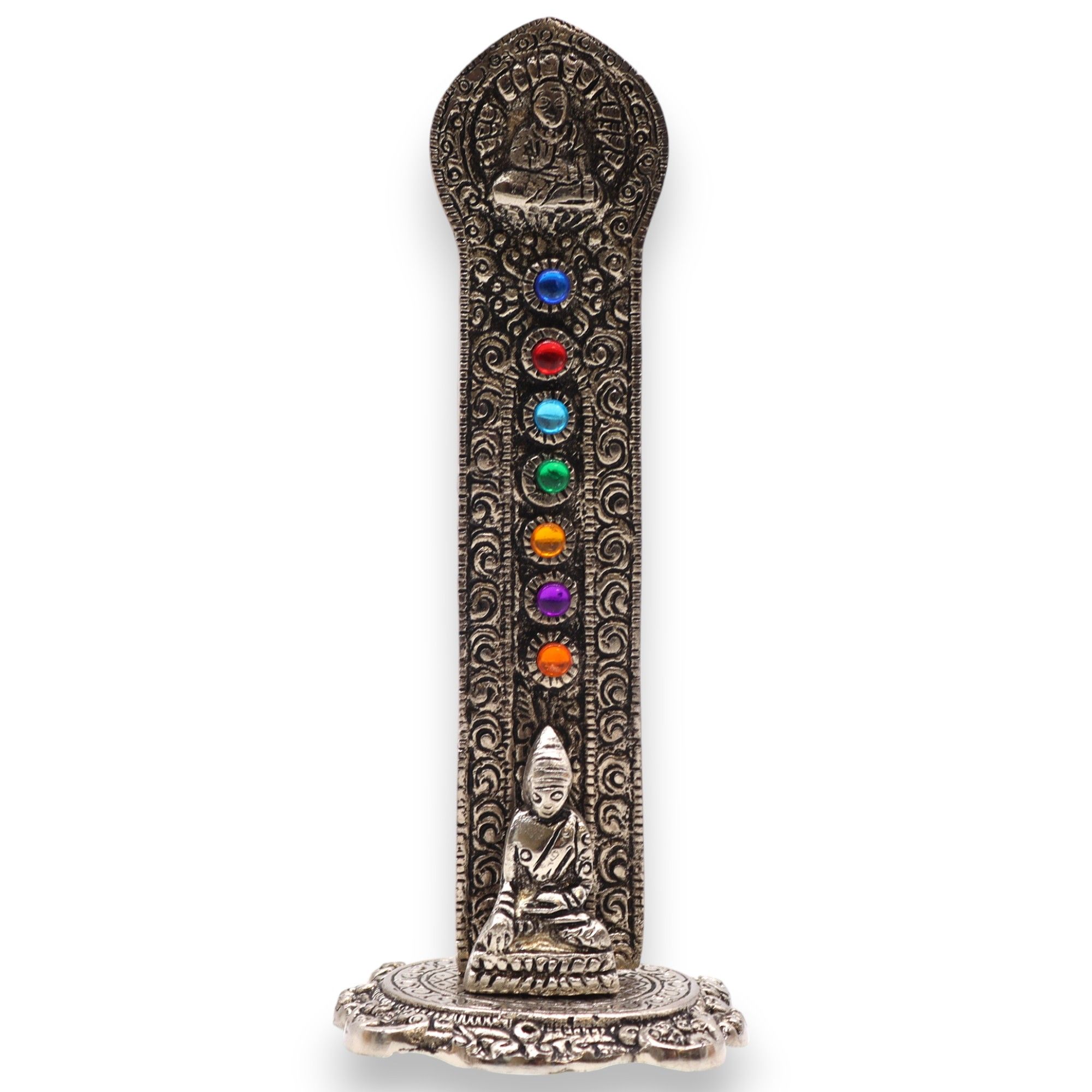 7 Chakra Tower Buddha Incense Holder - Image 4