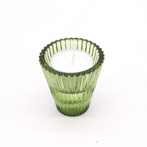 Flip Dinner Candle / Tealight Holder - Garden Jade