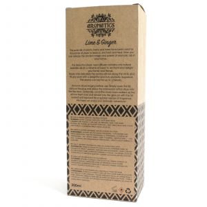 200ml Lime & Ginger Essential Oil Reed Diffuser