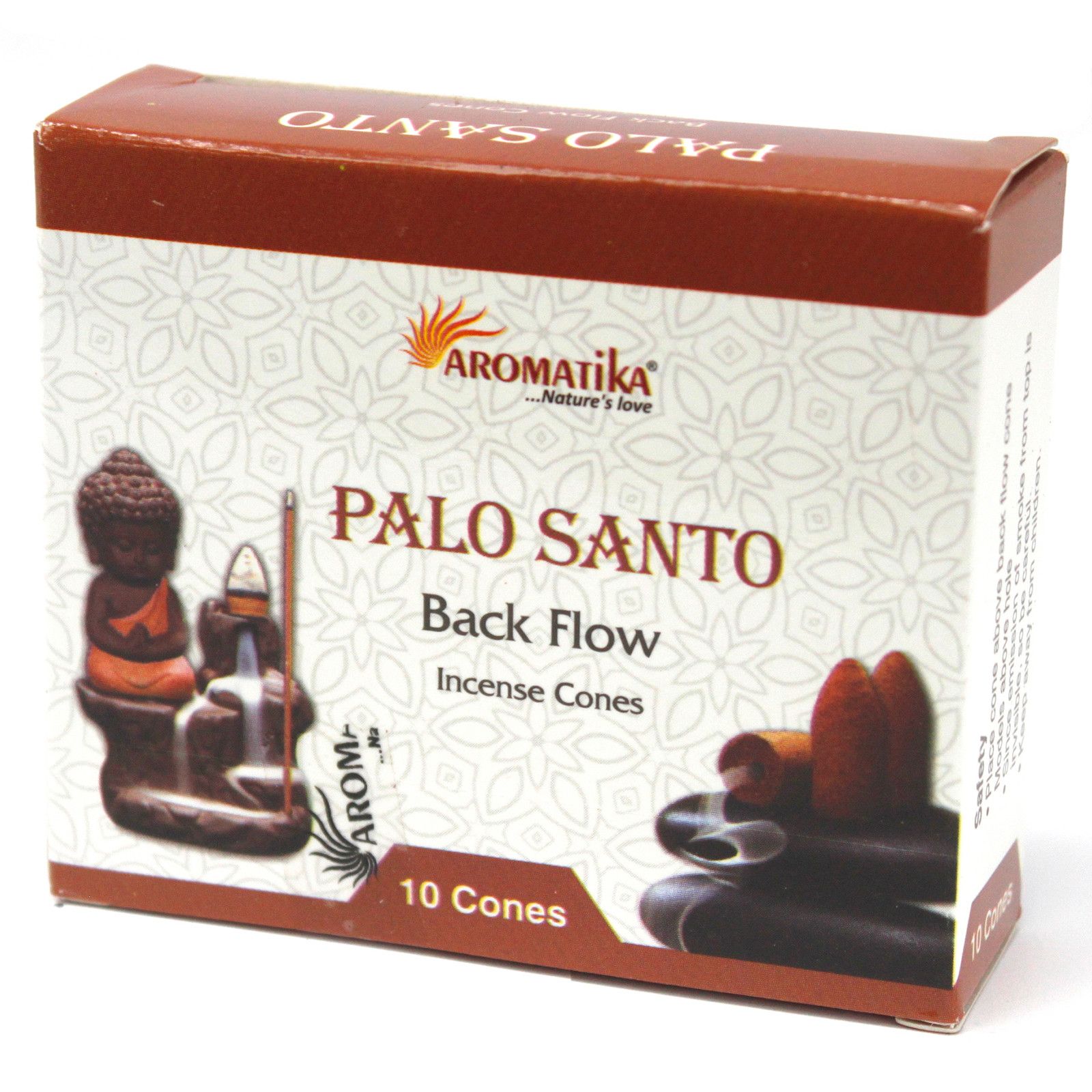 Aromatica Backflow Incense Cones - Palo Santo - Image 2
