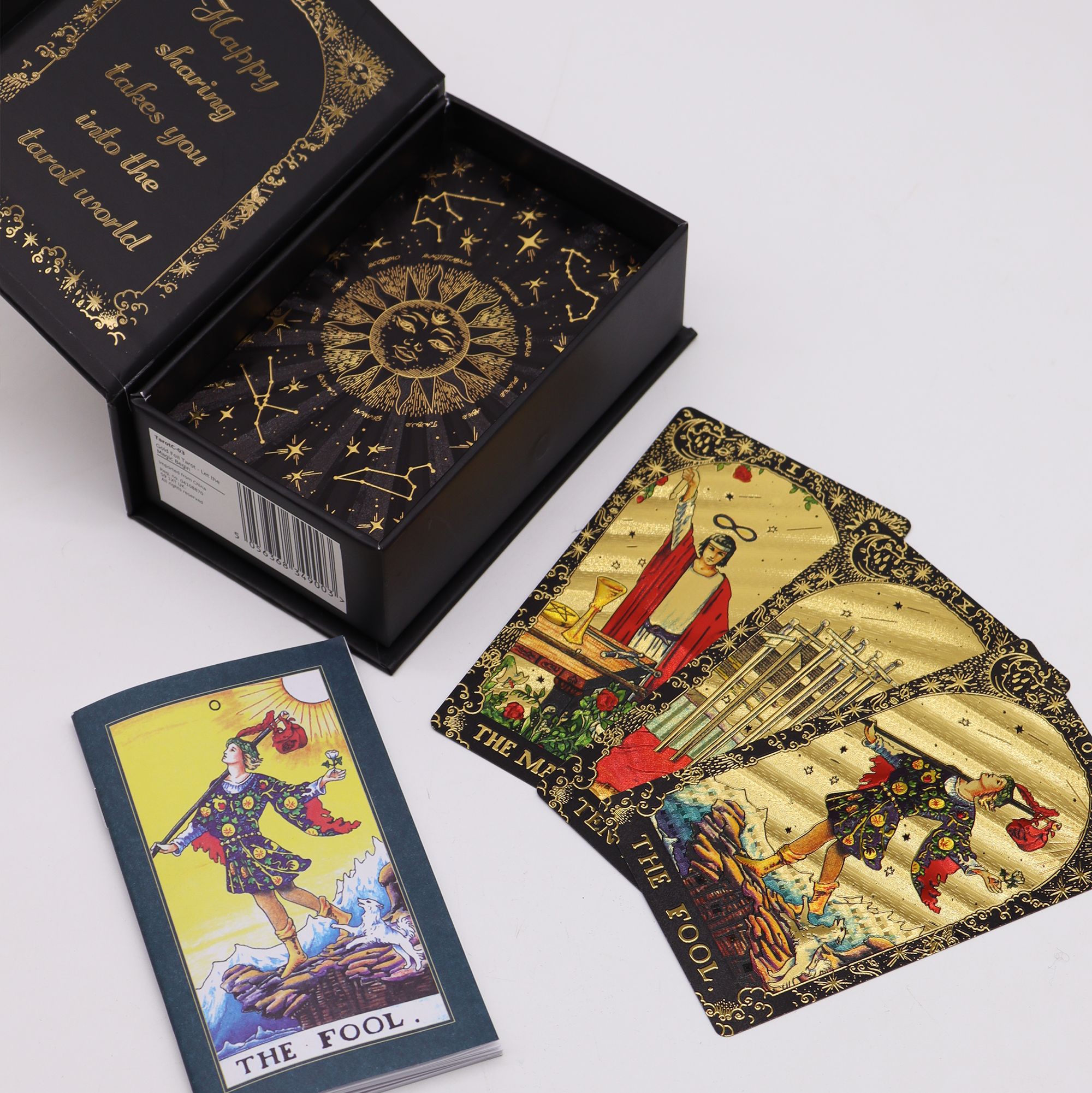 Gold Foil Tarot - Let the Magic Begin - Gift Box - Image 3