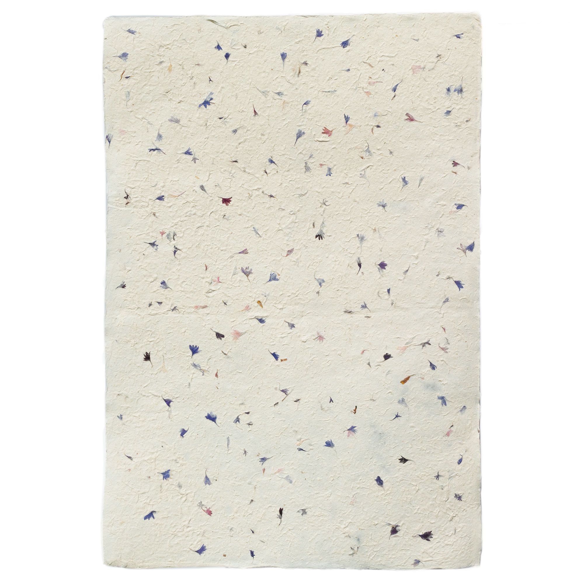 Lokta Craft & Wrapping Paper 51x76cm – Cornflower Petal - Image 7