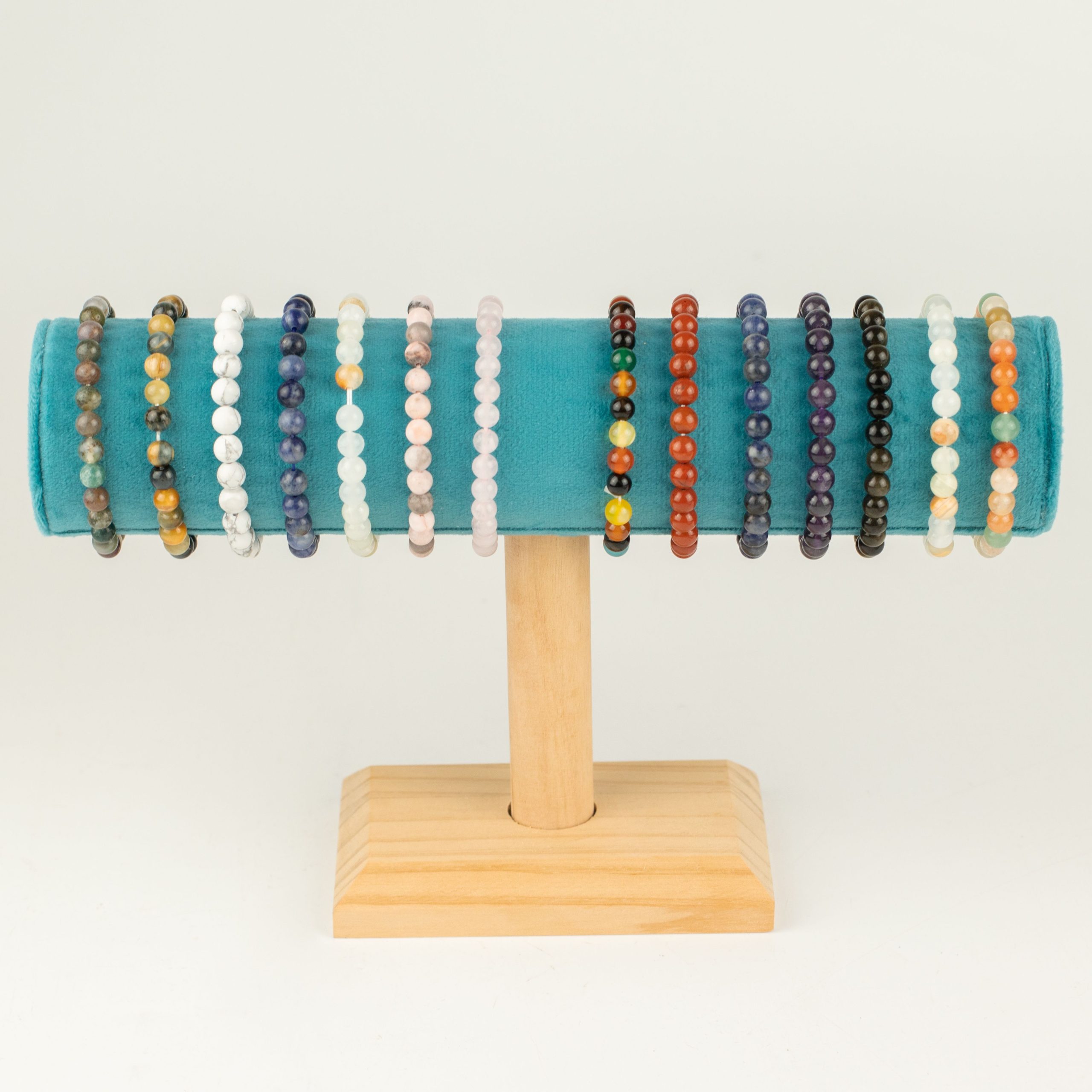 Petite Power Bracelet (17cmx6mm) - Gold Obsidian - Image 8