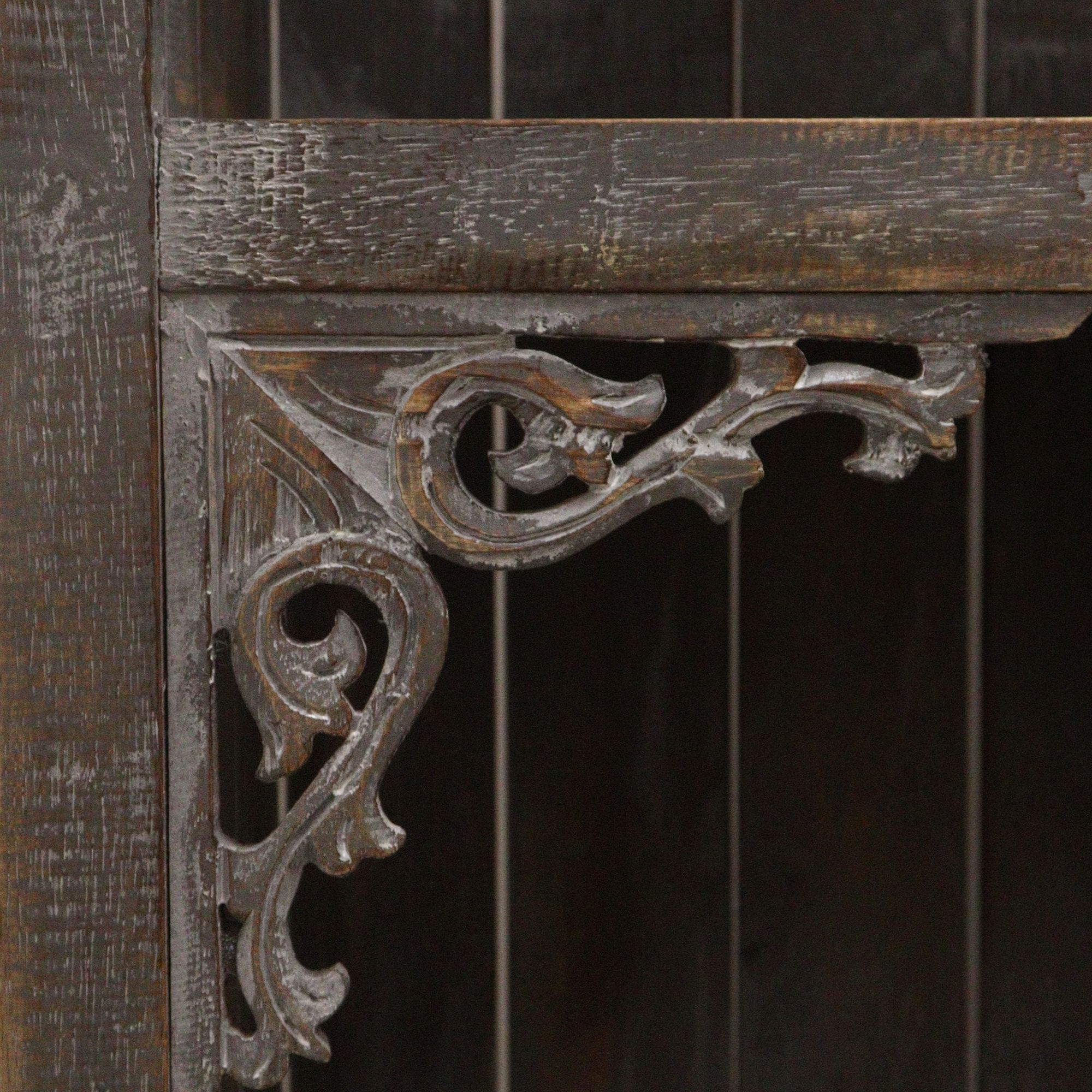 Albasia Bathroom Cabinet - Greywash - Image 2
