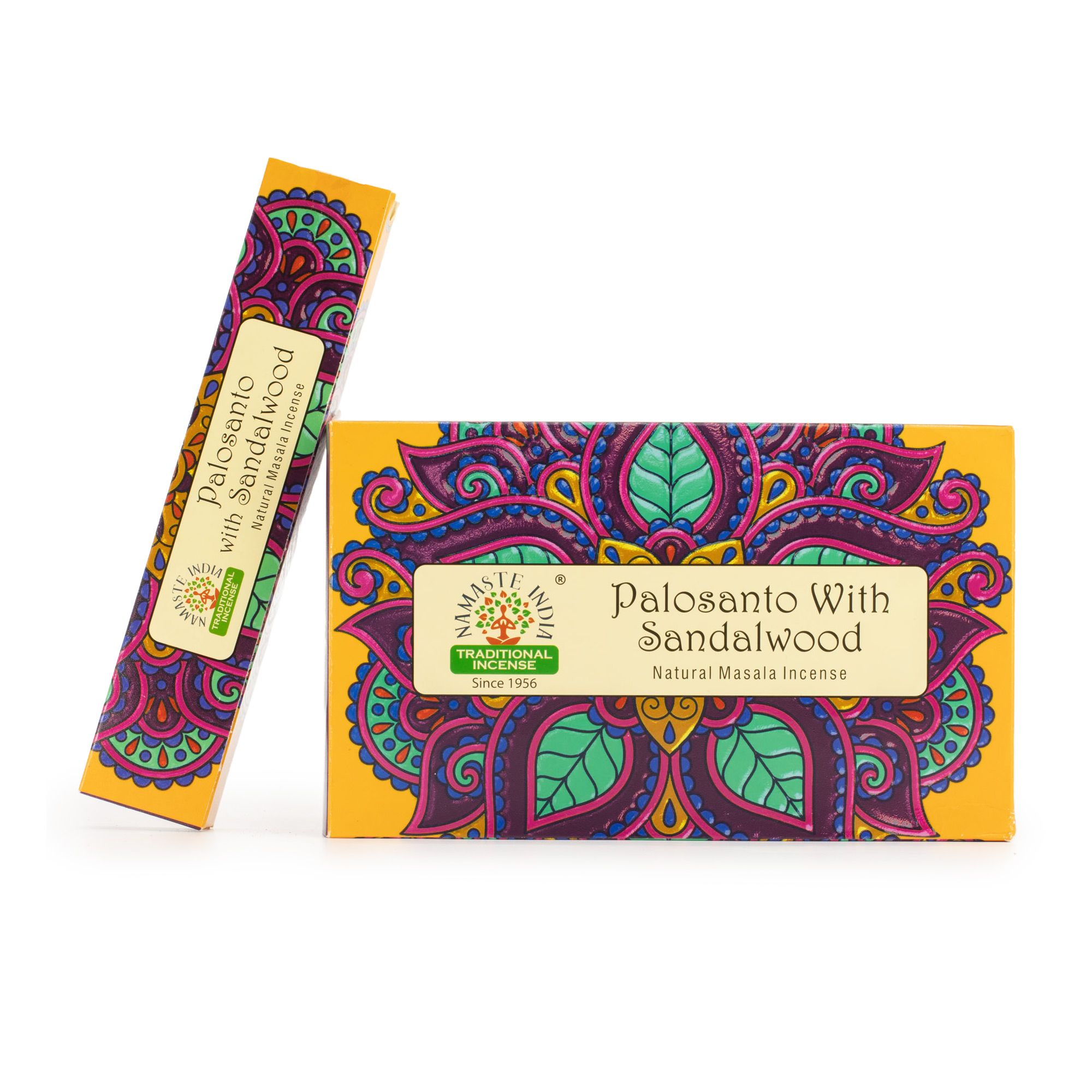 Namaste Mandala Masala Incense - Palo Santo with Sandalwood - Image 4