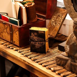 Fat Deckled Edge Leather Notebooks (5x3.5") - The Stories I Tell Myself