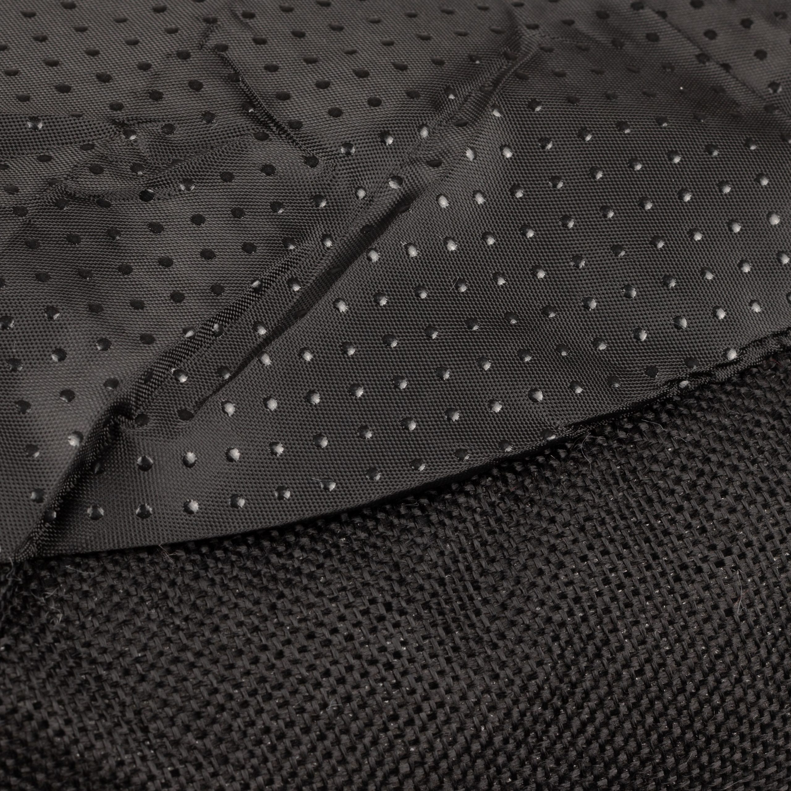 PAW Bed – Large Royal Crown – Black & Grey – 50 × 50 × 26cm - Image 3
