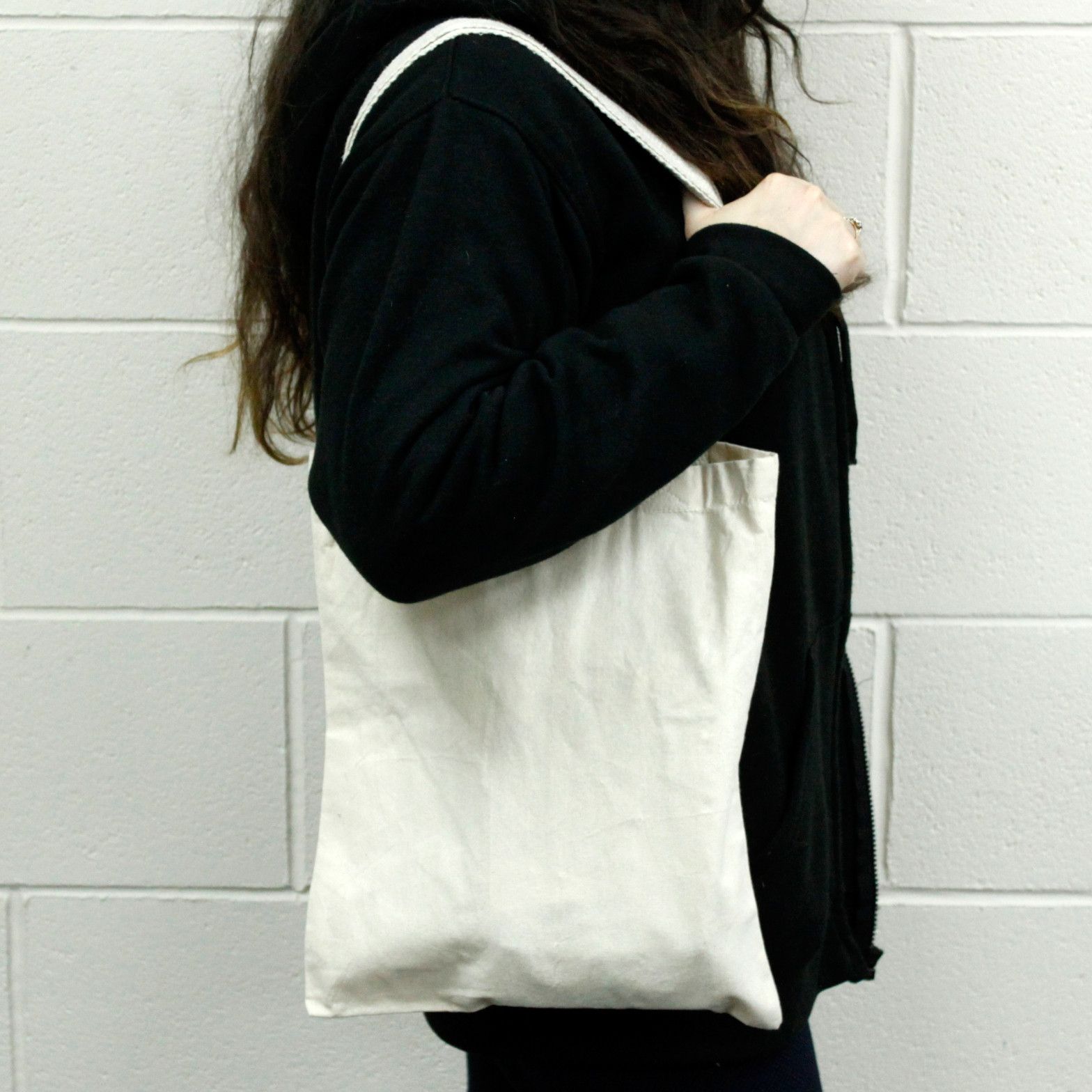 Med Natural 6oz Cotton Bag 35x30cm - Image 4