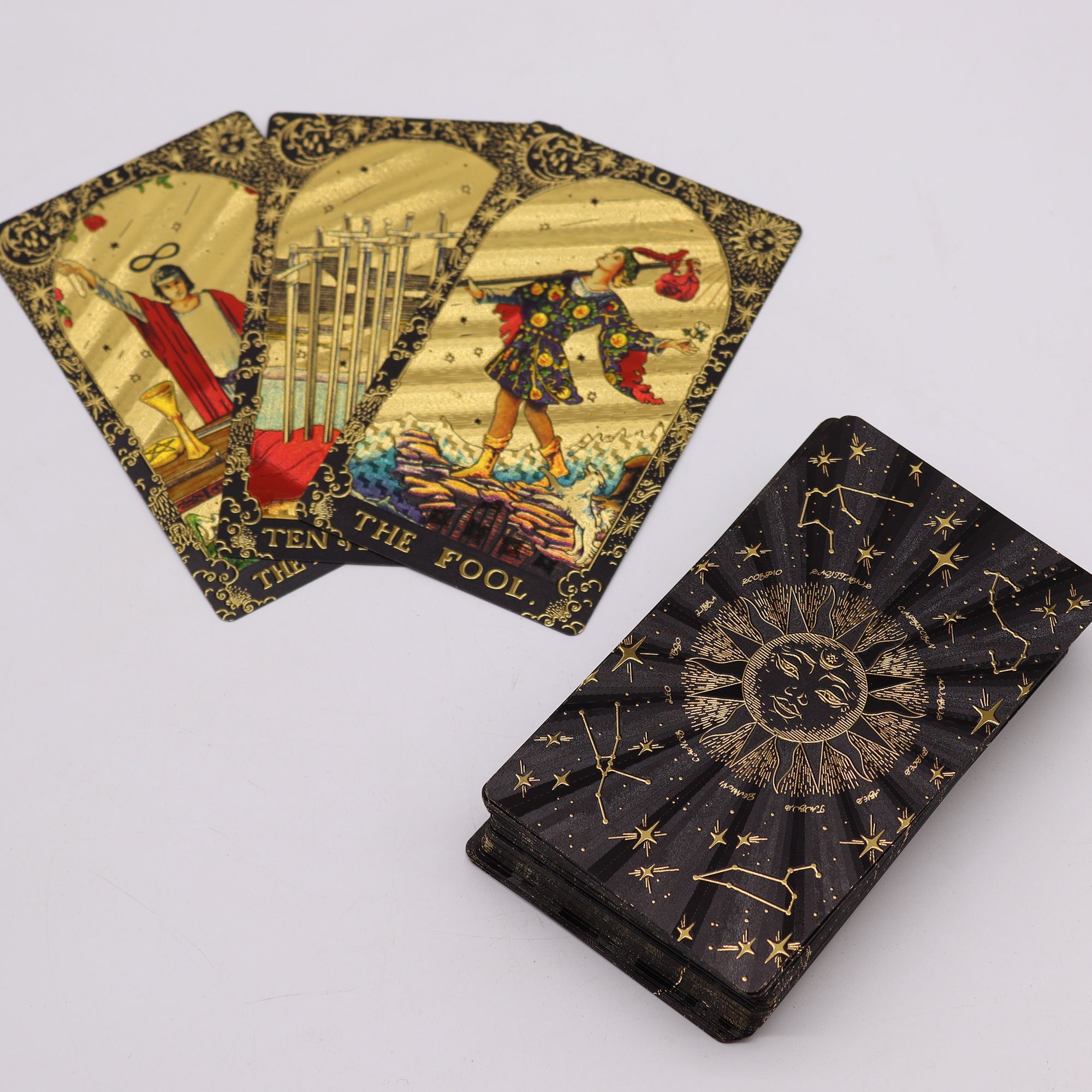 Gold Foil Tarot - Let the Magic Begin - Gift Box - Image 2