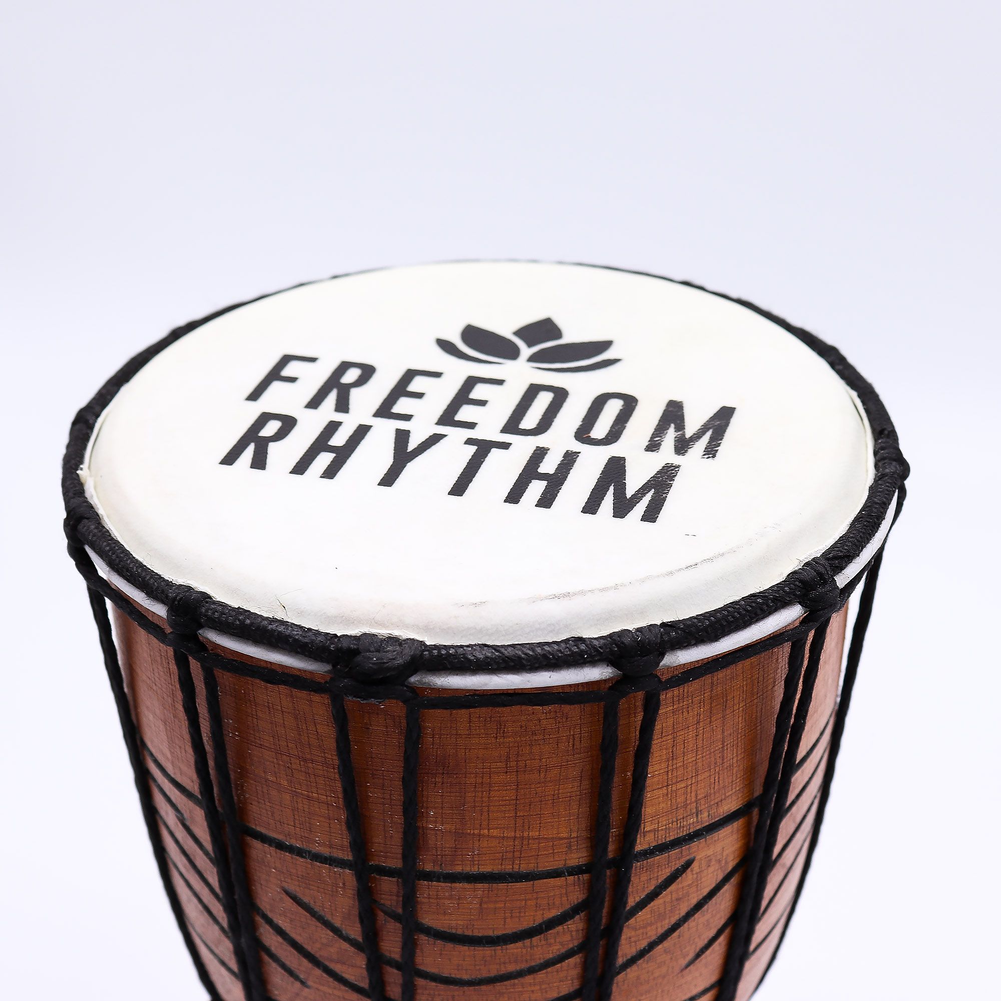 Small Pro Djembe Drum - Freedom Rhythm (high) - Small 30cm (15cm Dia) - Image 5
