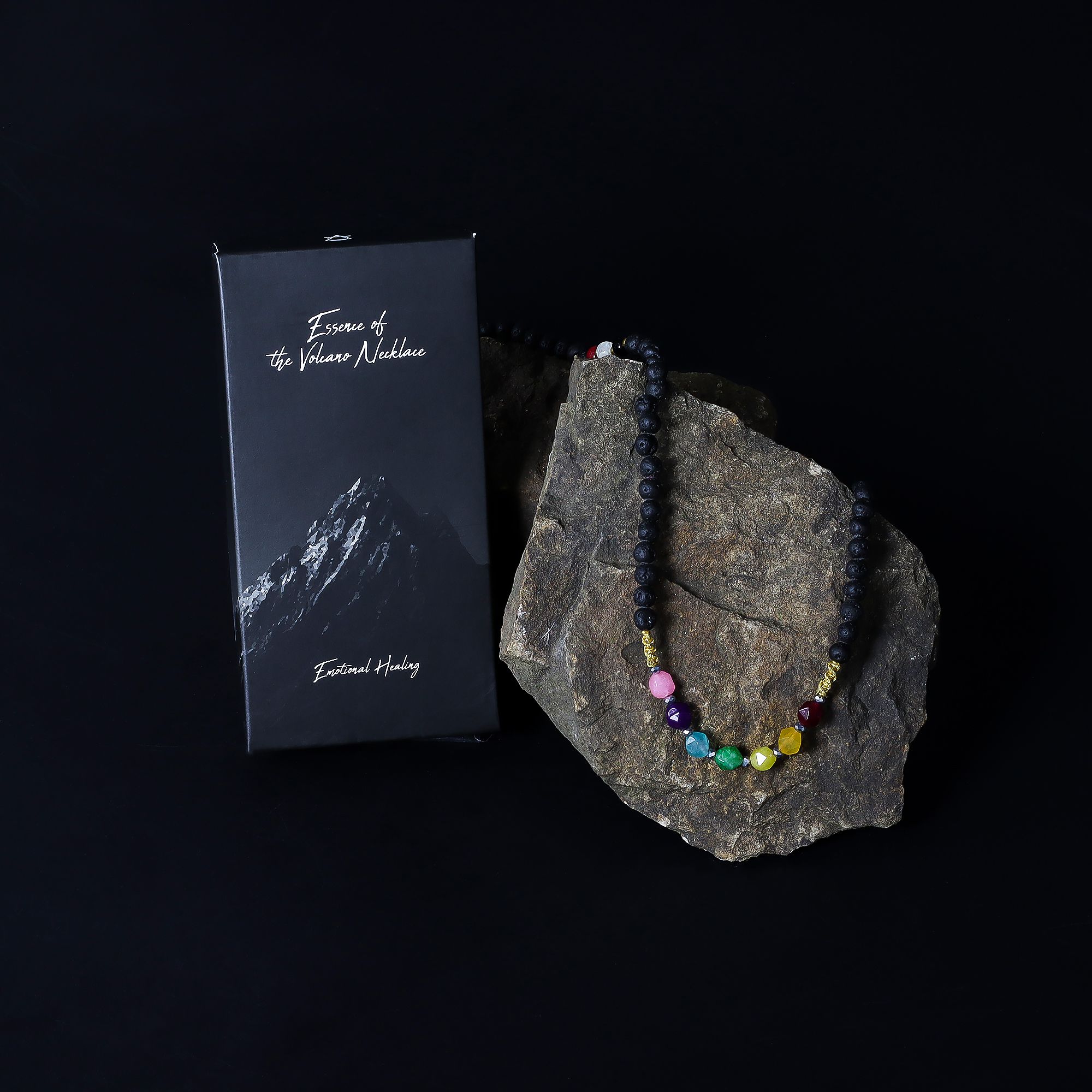 Essence of the Volcano Necklace - Emotional Healing - Image 5