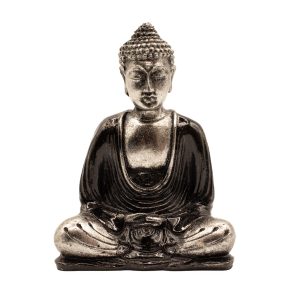 Black & Grey Buddha - Medium