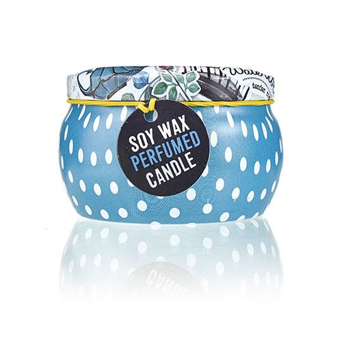 Art Tin Candle - Assorted Design - Parisian Weekend - Peonies - Image 2
