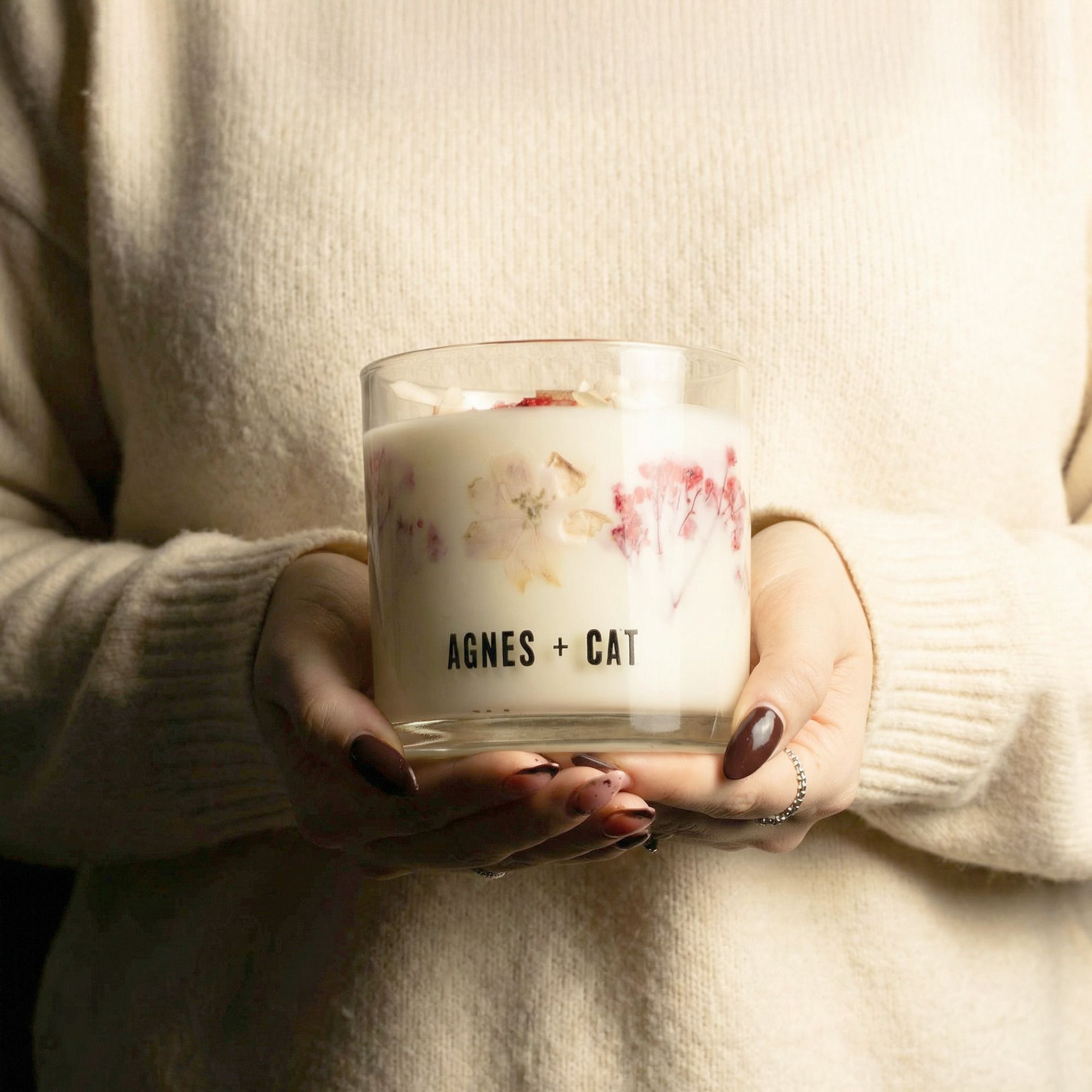 Agnes + Cat Botanical Soy Wax Candle - Rydal Oudh - Image 7