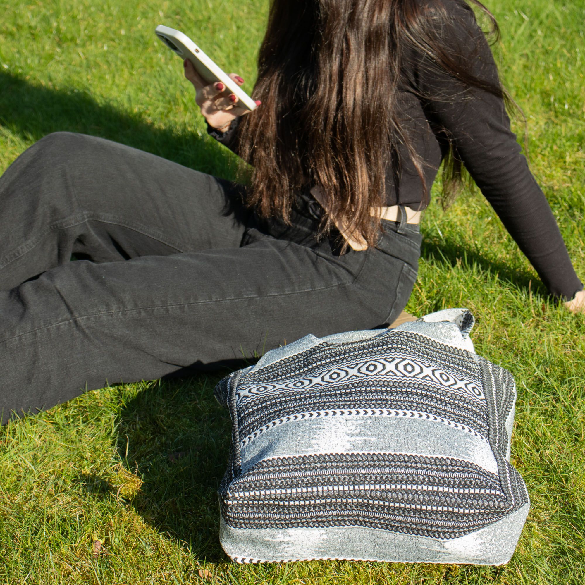 Nomad Sari Jacquard Natural Wander Muse Bags - Urban Caravan - Image 6