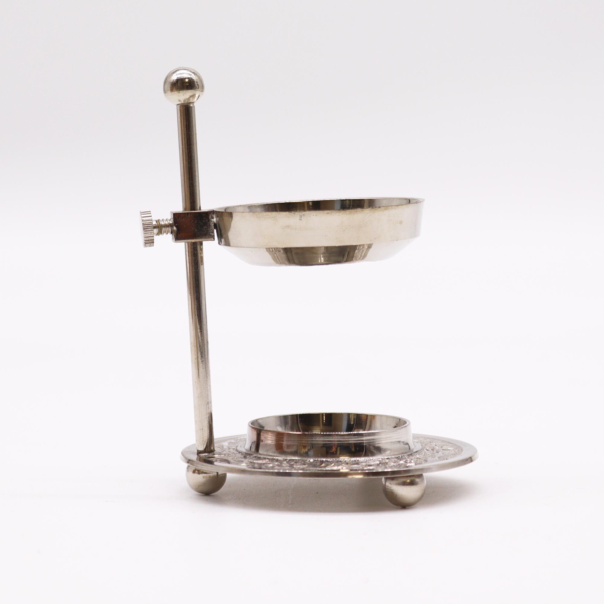 Plated Brass Resin Incense Warmer - Adjustable - Image 3