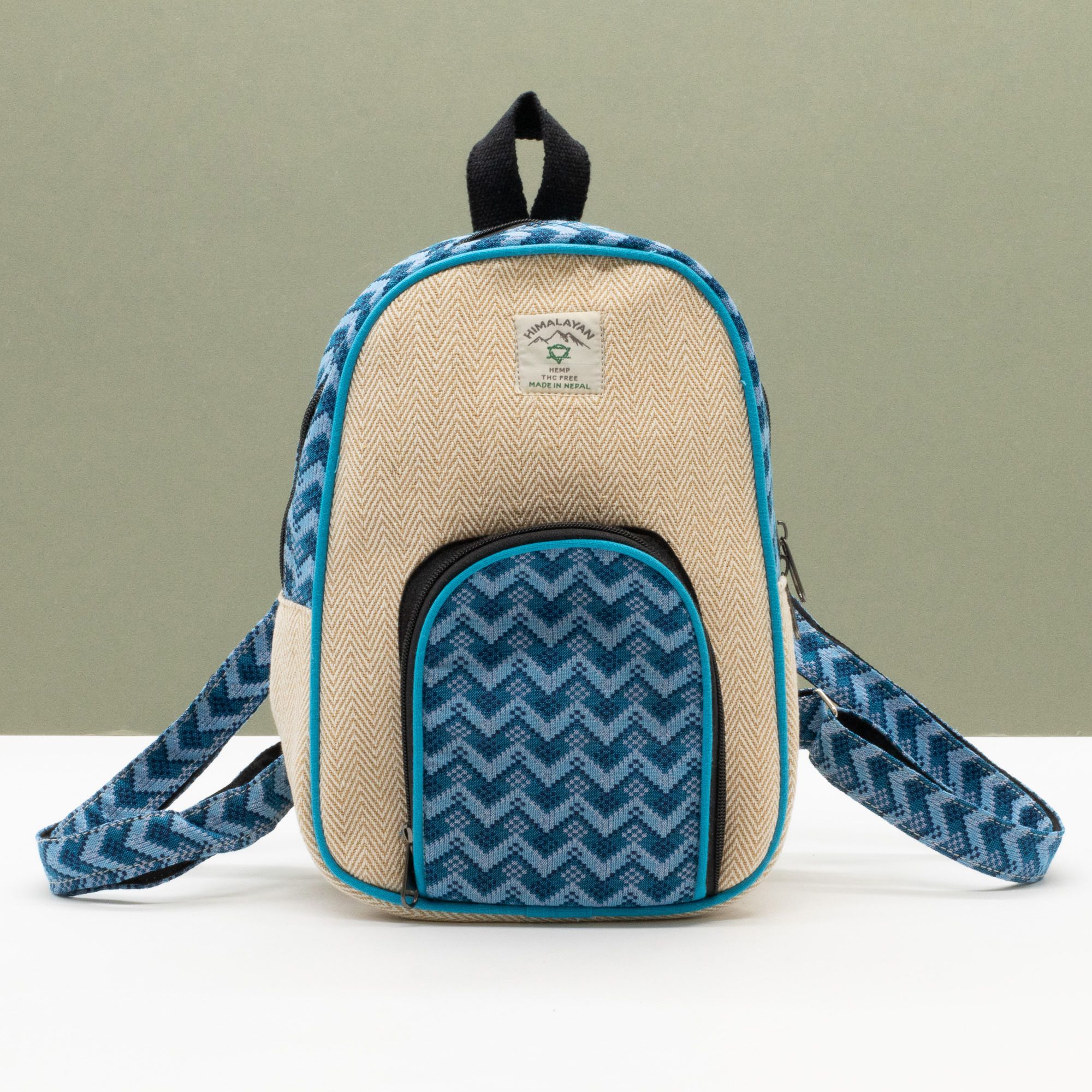 Medium Kathmandu Backpack – Dhaka Design (30x21x9cm) - Image 3
