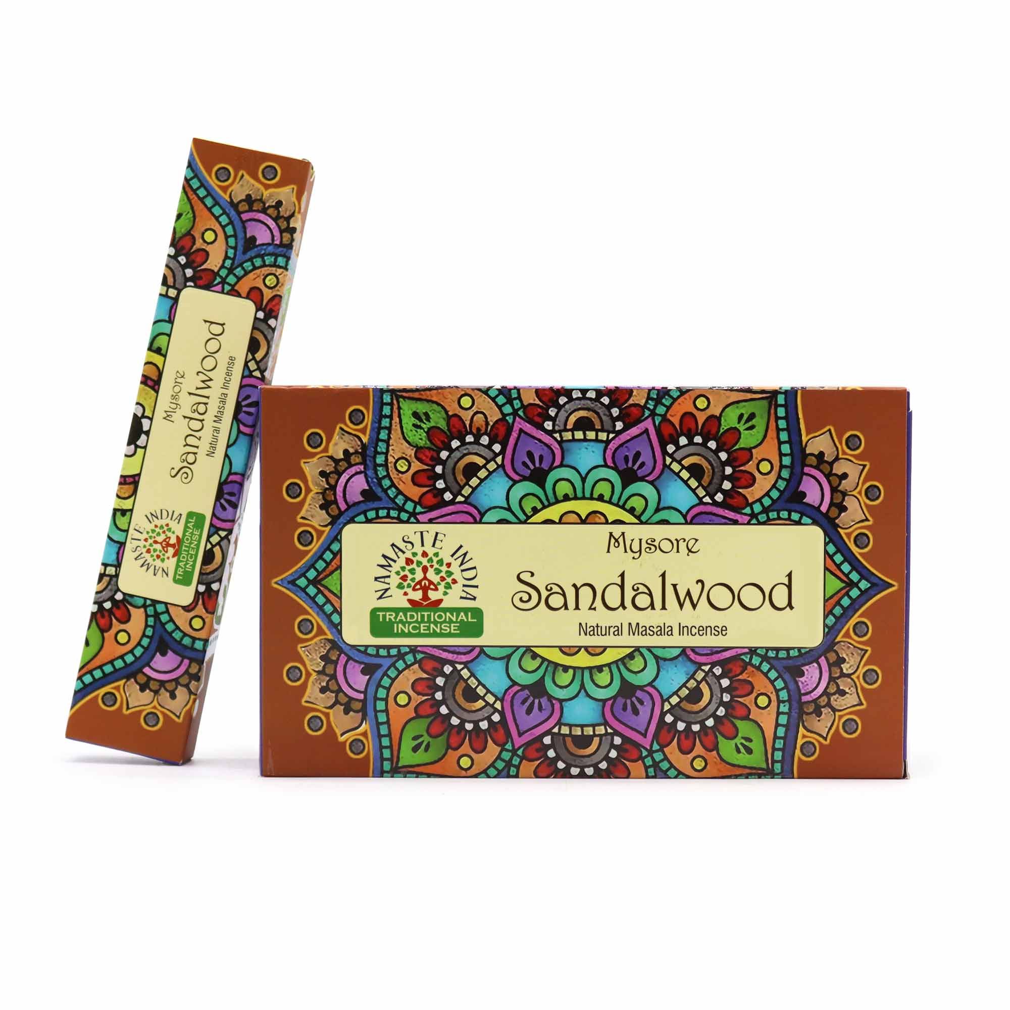 Namaste Mandala Masala Incense - Sandalwood - Image 6