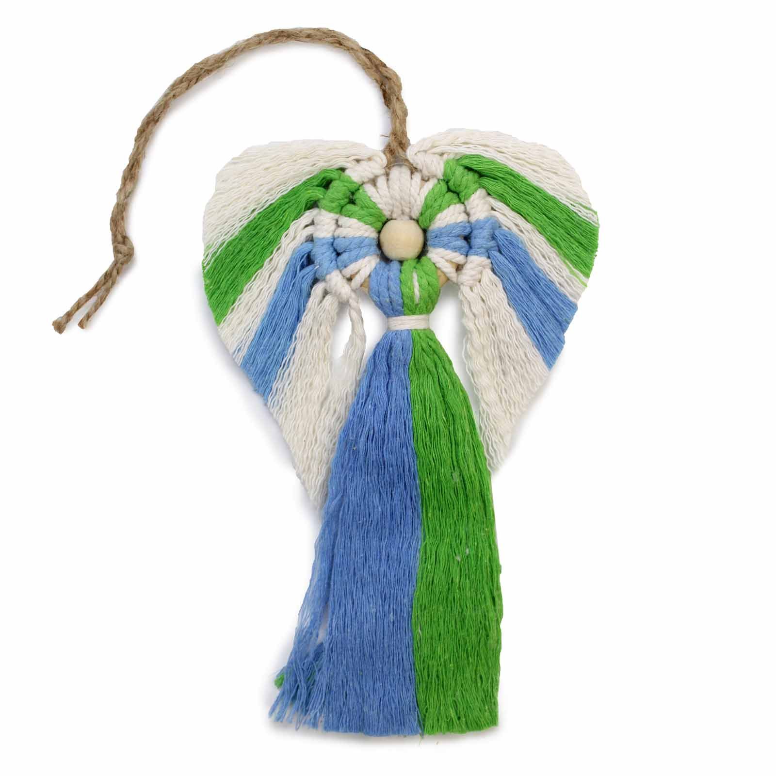 Macrame Angel - Earth - Image 6