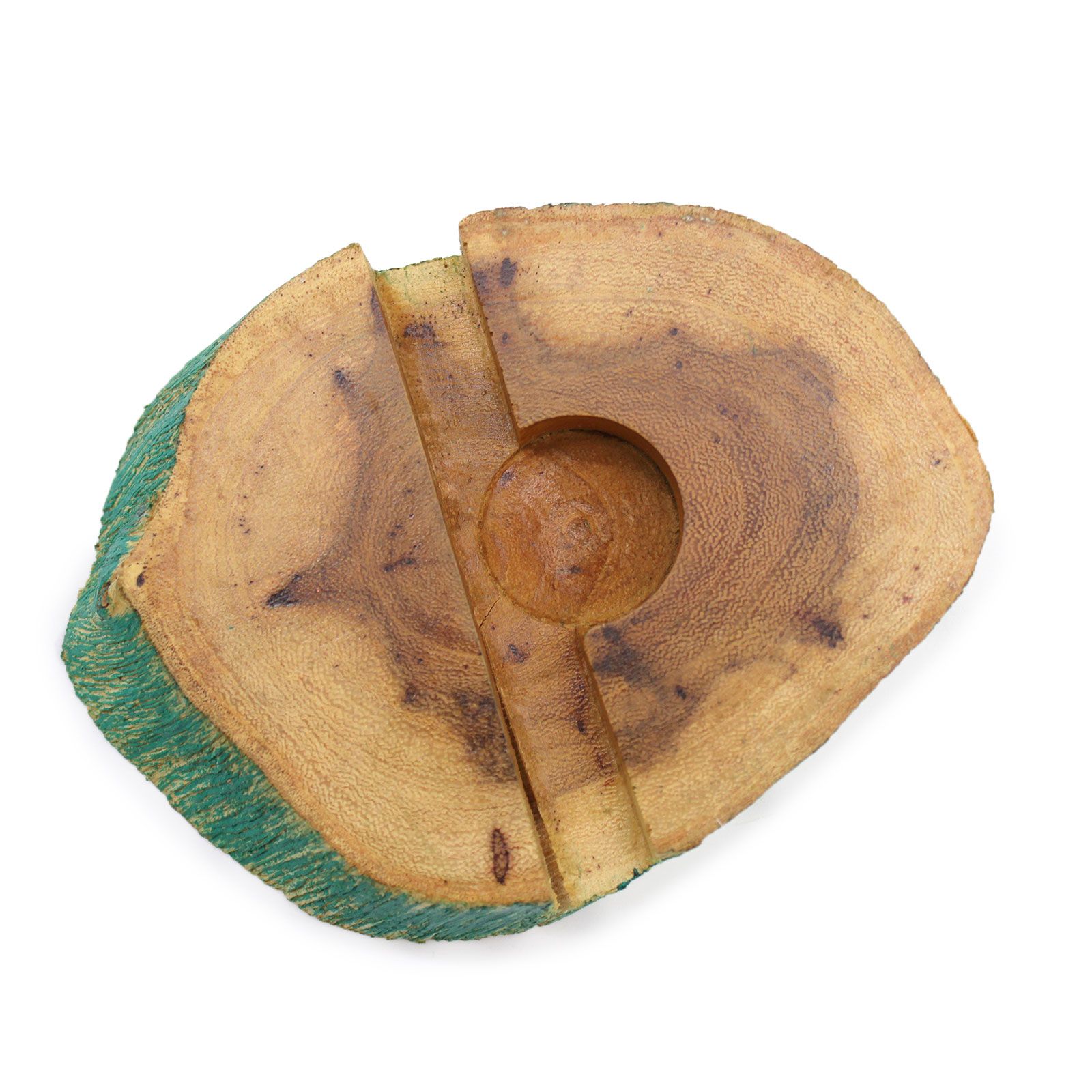 Lrg Gamal Wood Phone Holder - Greenwash - Image 7