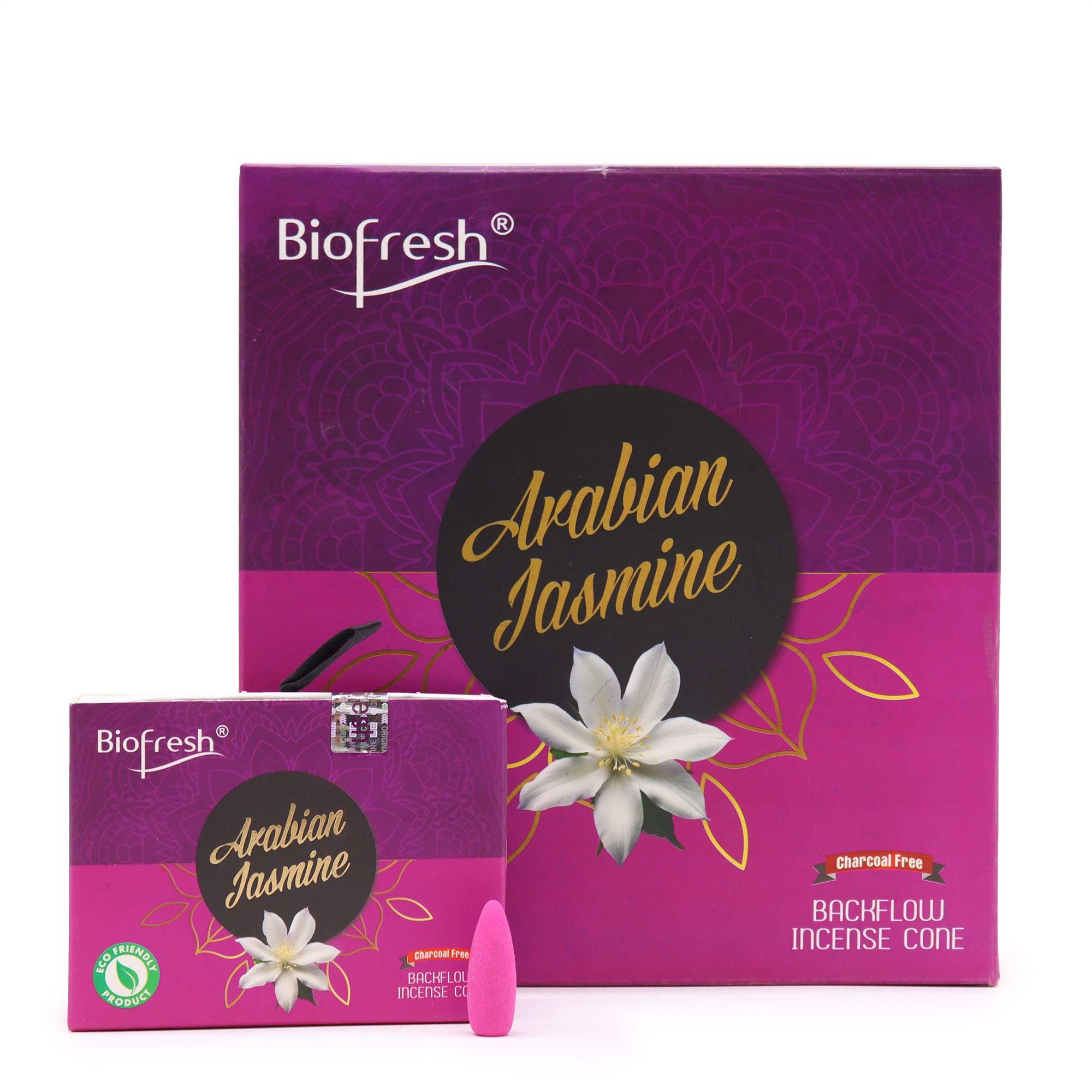 Biofresh Backflow Incense Cones - Arabian Jasmine - Image 2
