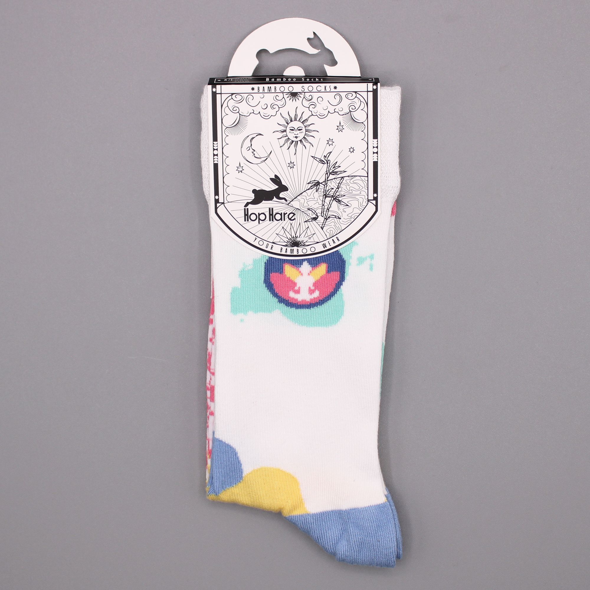Hop Hare Bamboo Socks S/M - Meditation - Image 2