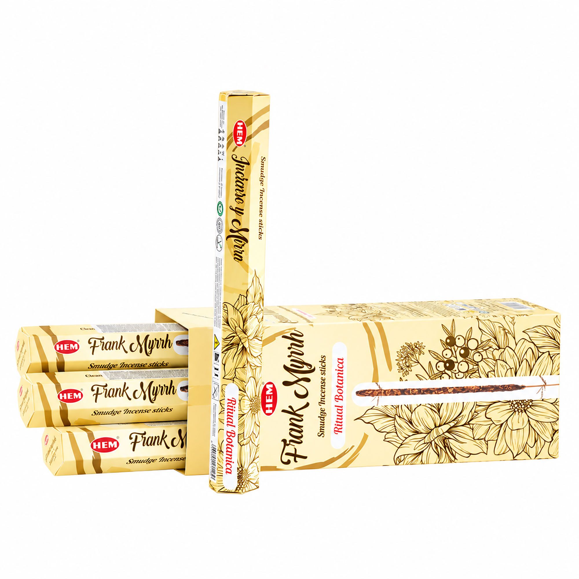HEM Hexagonal Incense - Smudge - Frank Myrrh - Image 2