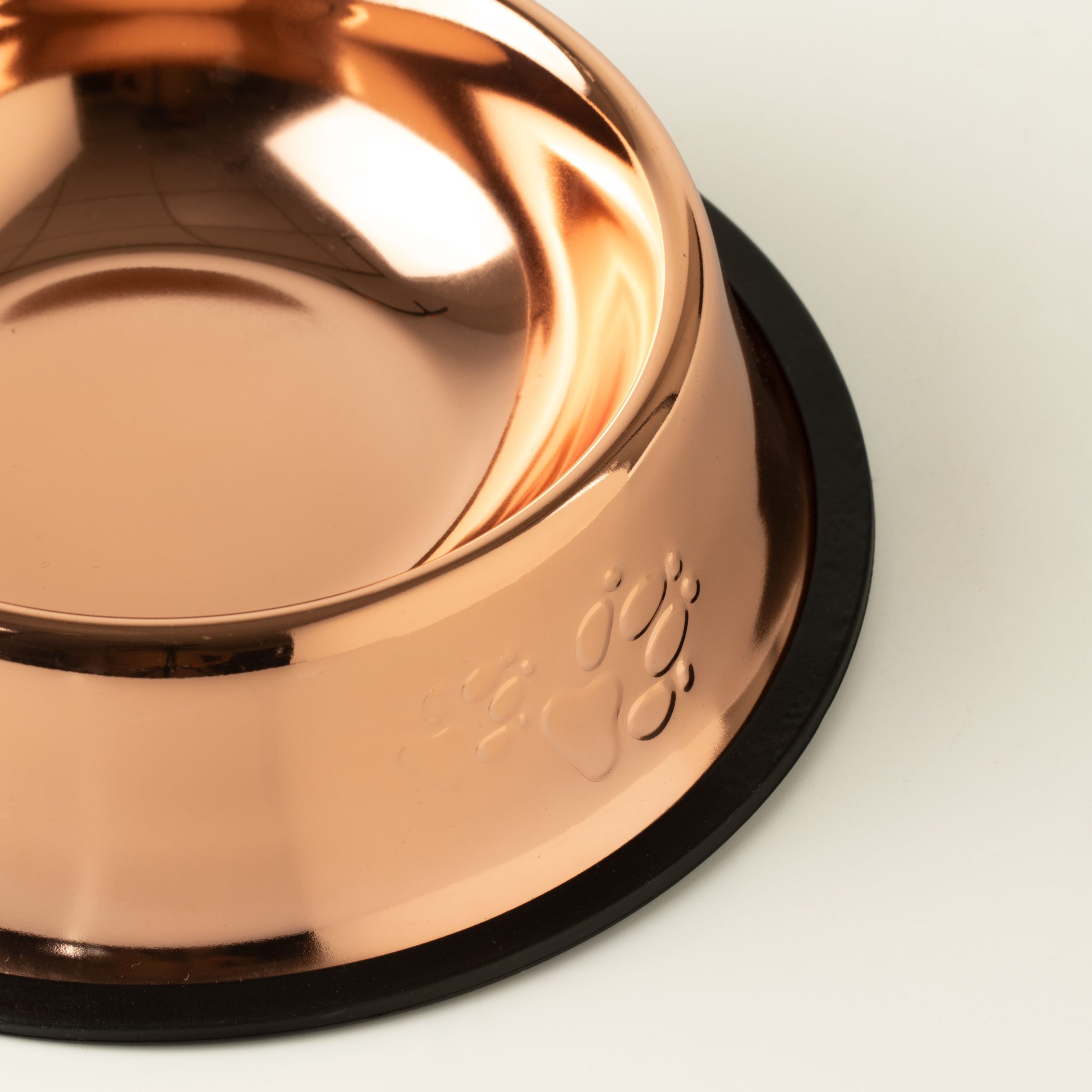 PAW Food Bowls - Single Copper Style - 18cm - Stainless Steel (304) - Image 3
