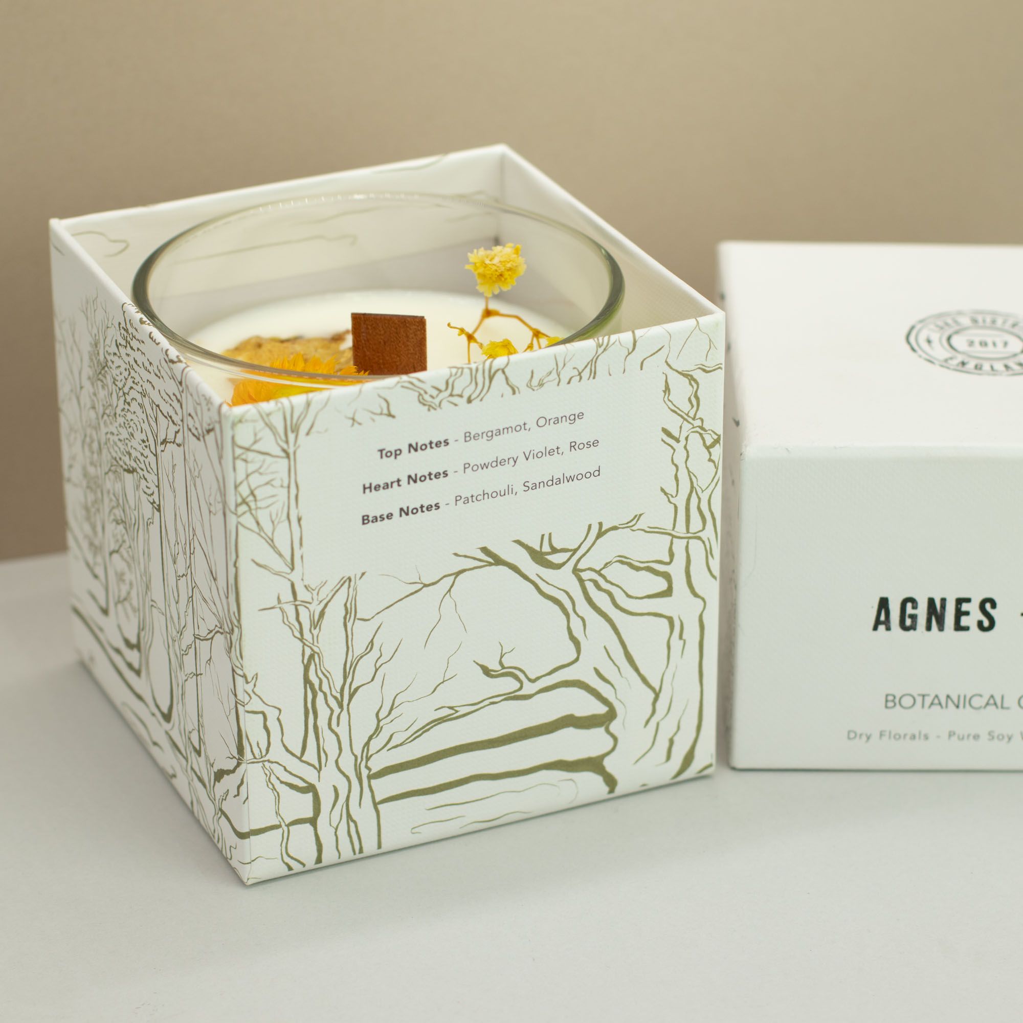 Agnes + Cat Botanical Soy Wax Candle - Rydal Oudh - Image 10