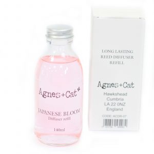 Agnes + Cat Reed Diffuser Refill - Japanese Bloom 150ml