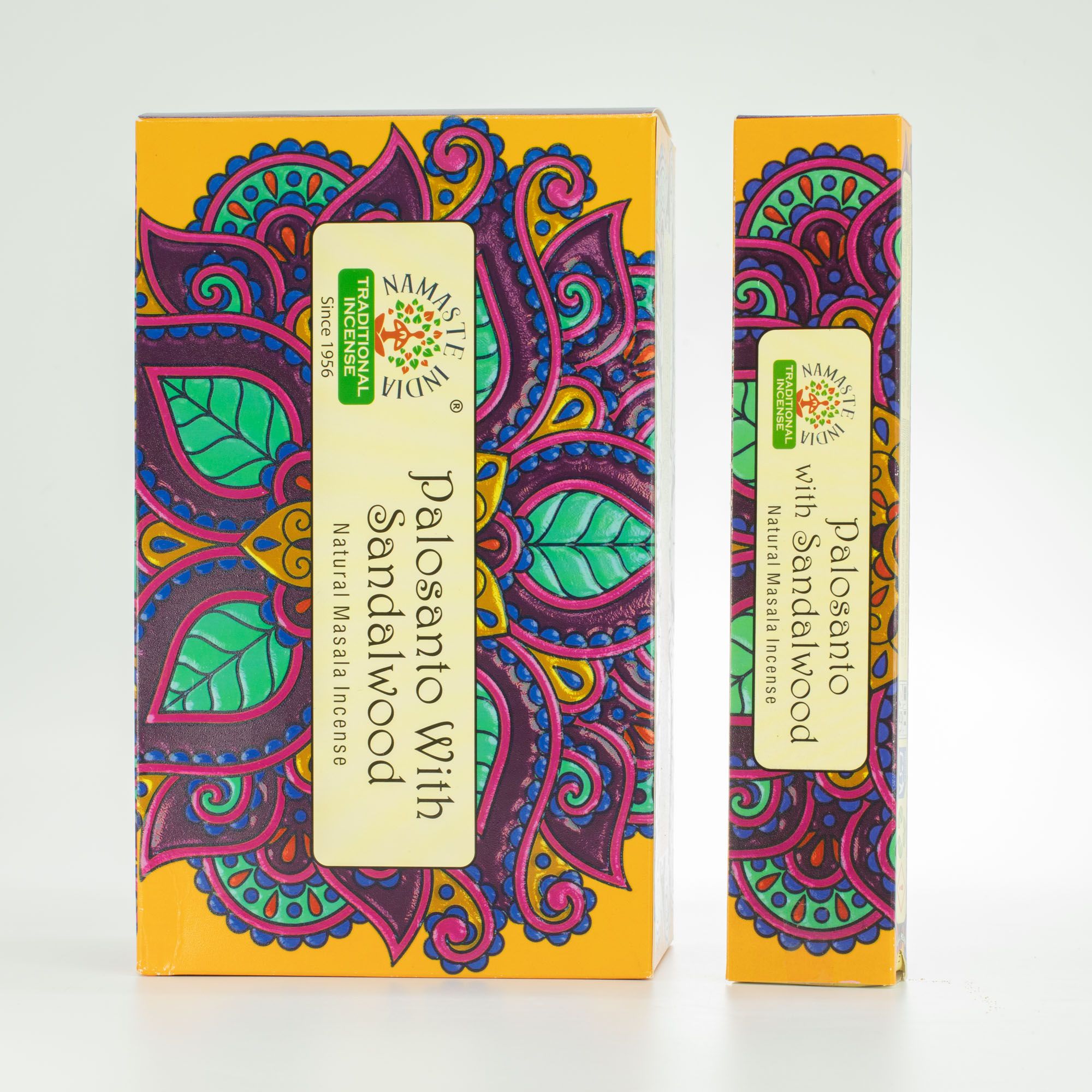 Namaste Mandala Masala Incense - Palo Santo with Sandalwood - Image 3