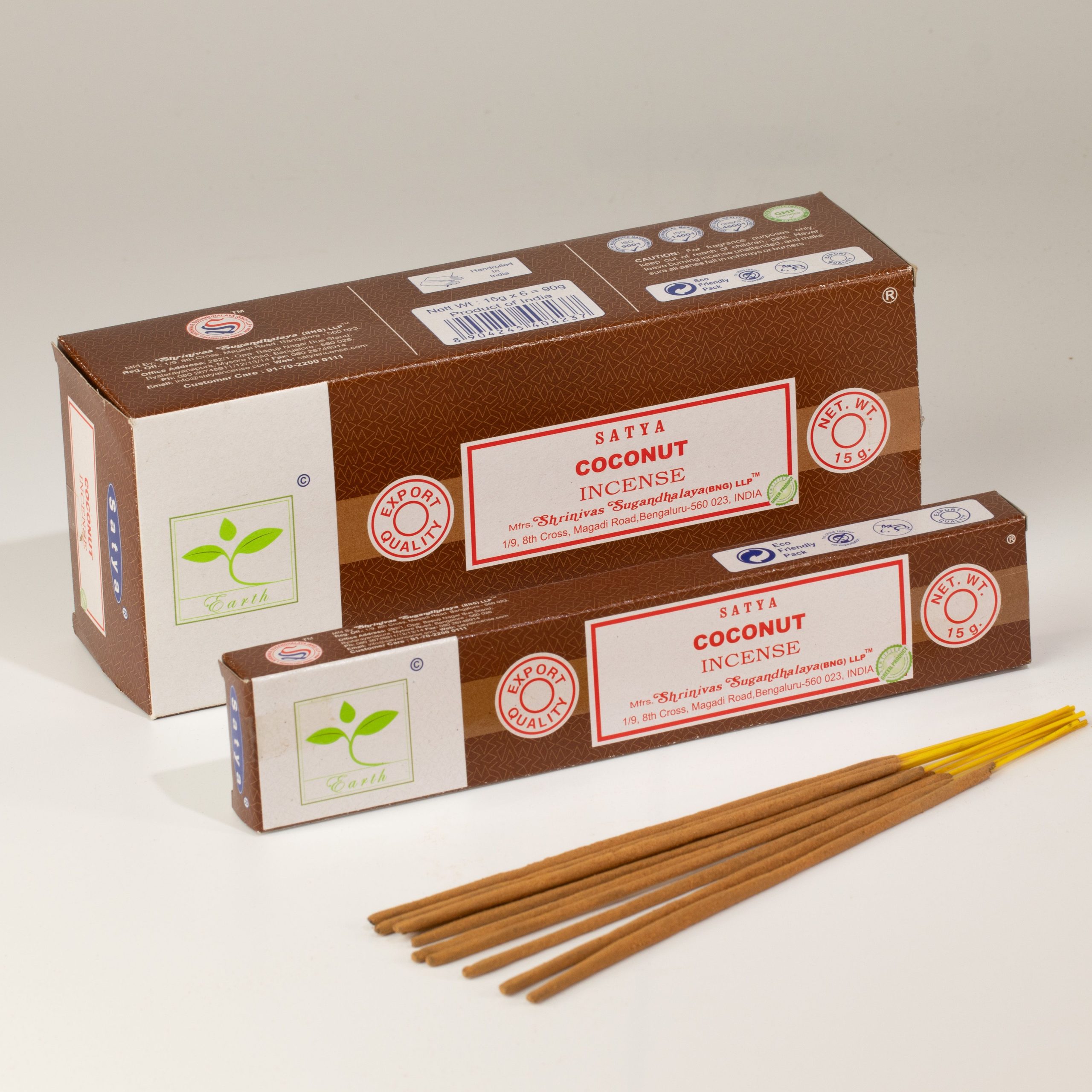 Satya Incense 15gm - Coconut - Image 2