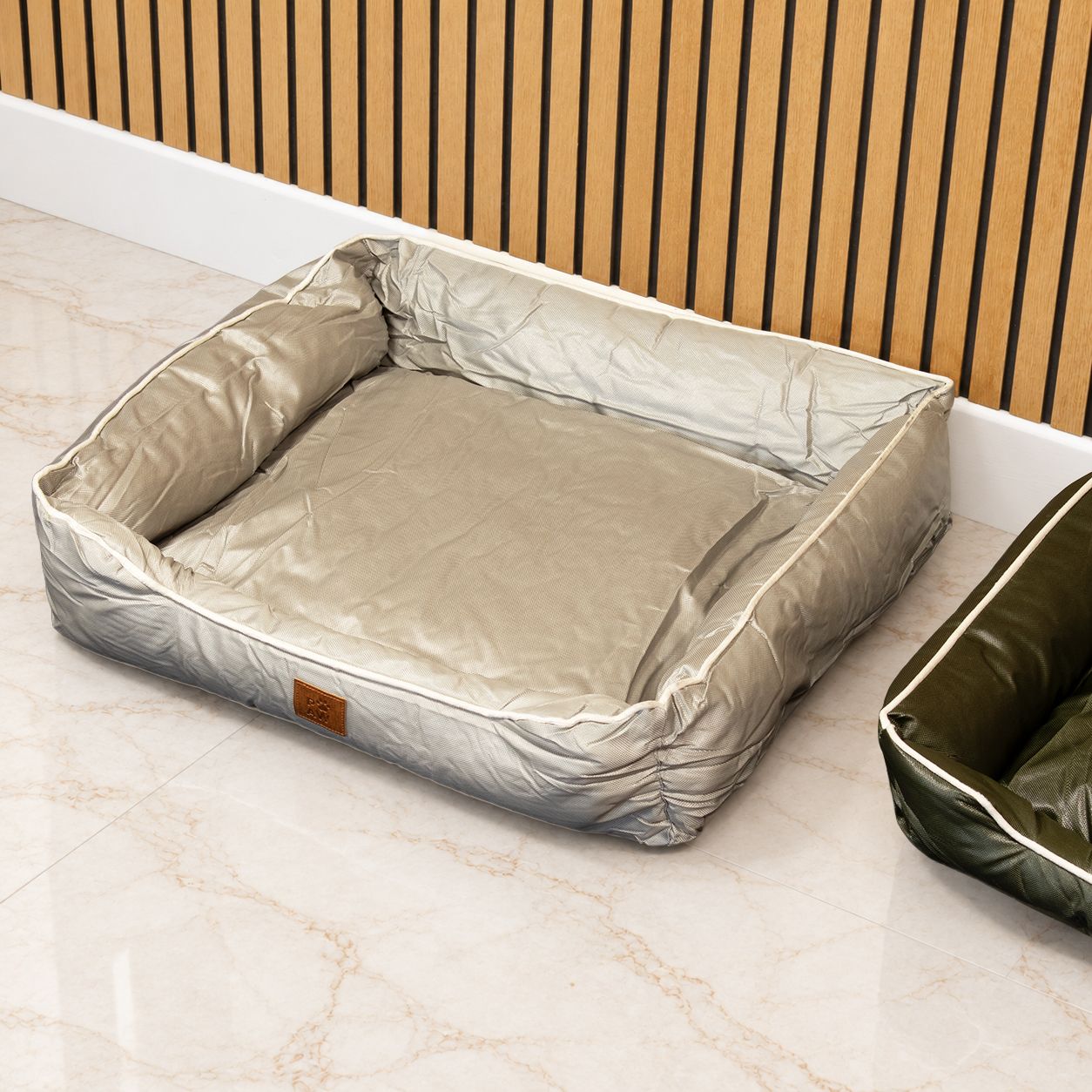 PAW Bed – Medium Khaki Beige – 70 × 60 × 15cm - Image 2